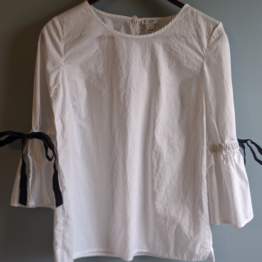 J. Crew Bell Sleeve Top
